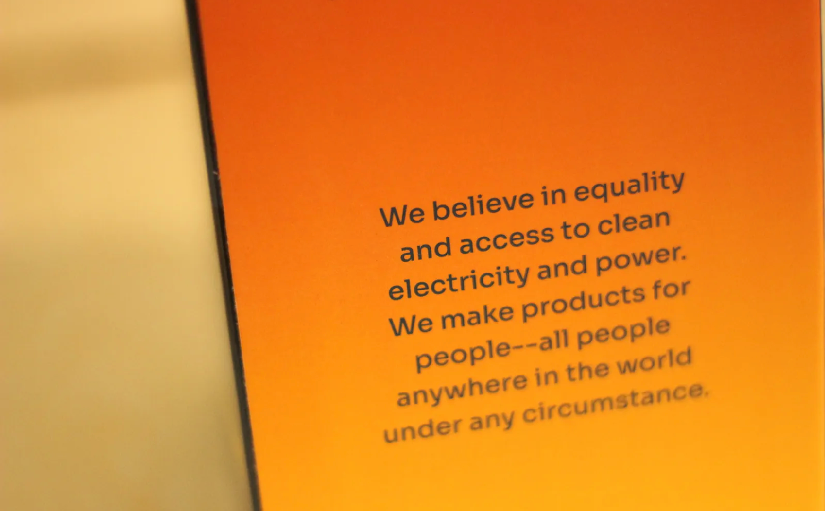 HAVEN Mission Statement of equality and access to clean energy for all people.