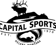 Capital Sports logo with elk and mountain design